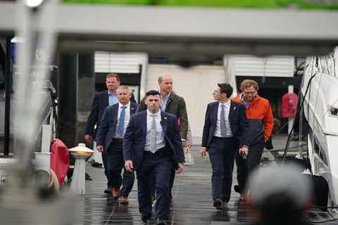 Prince William Dons Lifejacket and Meets Oyster Fisherman During New York Trip