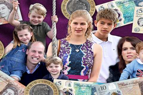 The royal tots rich list revealed – and why Princess Charlotte pips Prince George to the top