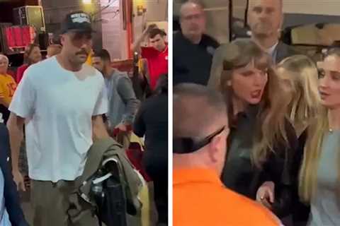 Taylor Swift, Travis Kelce Leave MetLife Stadium Separately After Chiefs Win