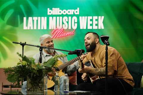 Carin León & Pedro Capó Create a Beautiful Ballad at Latin Music Week 2023’s Making the Hit..