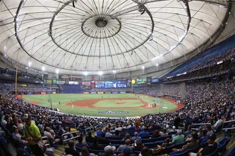 Rays’ Game 1 attendance was the lowest for a playoff contest since 1919