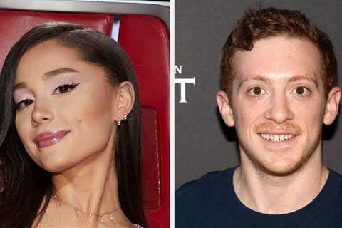 Ariana Grande And Ethan Slater Apparently Live Together “Full-Time” In NYC And Are “Really Happy”..