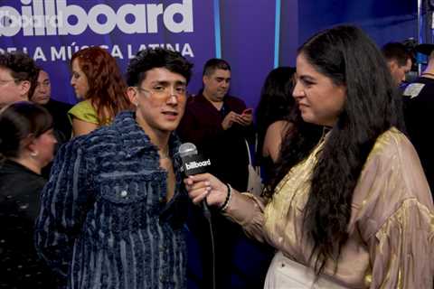 Yng Lvcas on His Best New Artist Nomination, Latin Music Week & More | Billboard Latin Music..