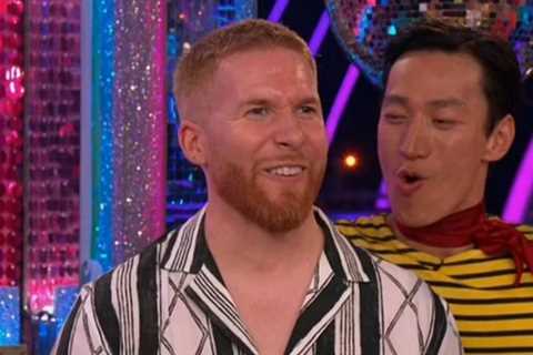 Strictly Pro Neil Jones Returns to Work with a Smile After Girlfriend Gives Birth
