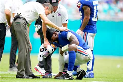 Daniel Jones injury, Tyrod Taylor scare underscore Giants’ offensive line crisis