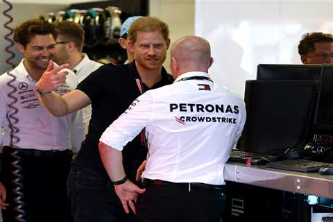 Prince Harry enjoys solo trip to US Grand Prix in Texas after romantic holiday to Caribbean with..