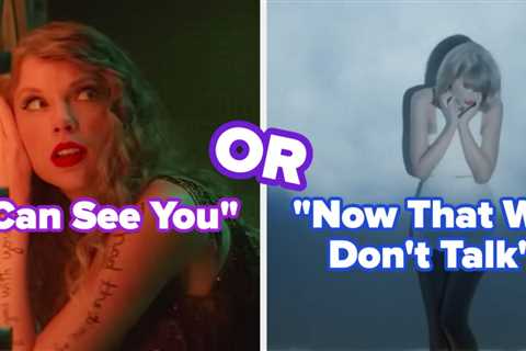 It's Like Picking A Favorite Child, No, It's Harder — Who Had Better Vault Tracks: Speak Now Or..