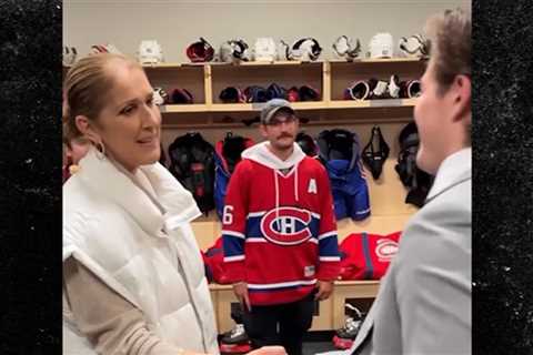 Celine Dion Makes First Appearance in 3 1/2 Years at Las Vegas Hockey Game