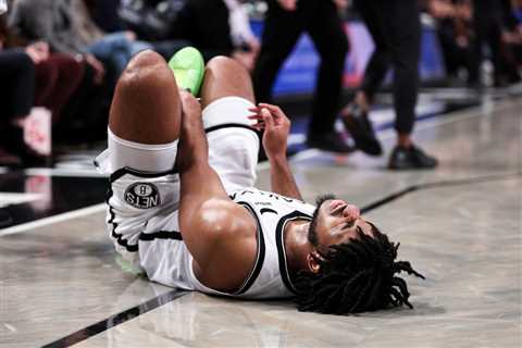 Cam Thomas out at least two weeks with ankle sprain in Nets’ latest injury blow
