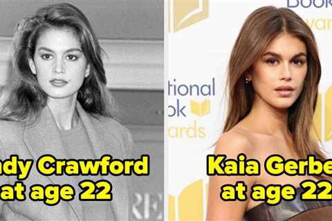 19 Side-By-Sides That Show How Much These Famous Women Look Like Their Famous Moms