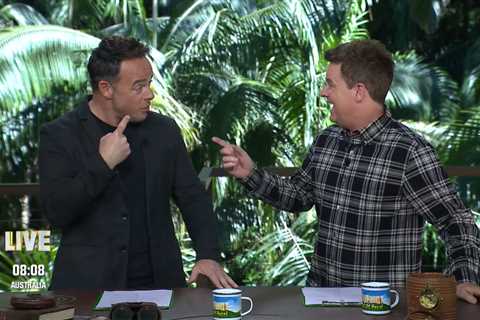 I'm A Celebrity blunder as insect flies into Ant McPartlin's mouth live on air