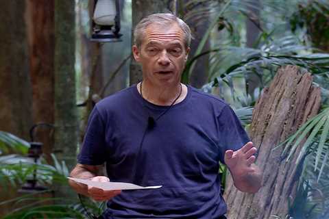 Two I'm A Celeb Feuds Confirmed as Campmates Snub Nigel Farage After Jungle Exit