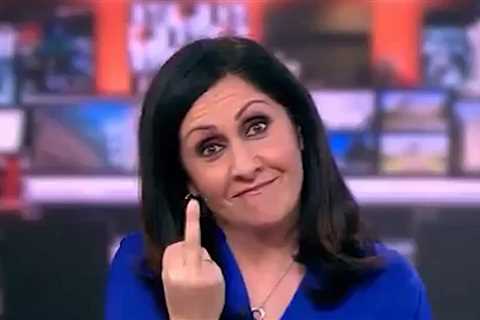 BBC Anchor Flips Off Camera During Live Broadcast, Says It Was Only a Joke