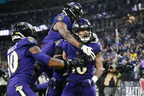 Tylan Wallace’s overtime punt return touchdown gives Ravens thrilling win over Rams