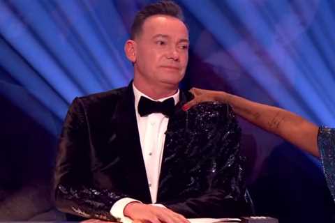 Strictly’s Craig Revel Horwood shocks viewers as he breaks down in tears in live final