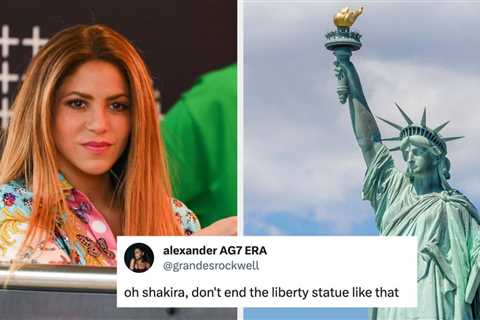 A Huge Statue Of Shakira Was Unveiled In Colombia, And Now Everyone Is Making The Same Joke About It