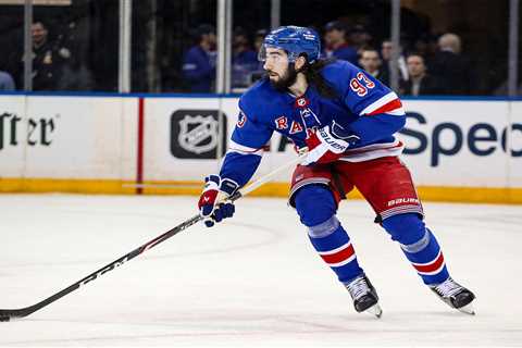 Mika Zibanejad’s late scratch gives Rangers another lineup concern