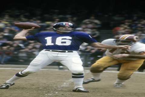 Norm Snead, former Giants Pro Bowl quarterback, dead at 84