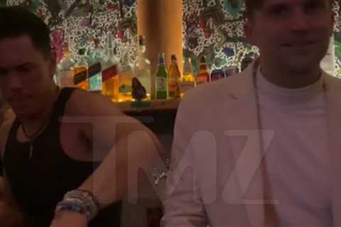 Tom Sandoval Looking Cocky Behind the Bar After 'Vanderpump Rules' Premiere