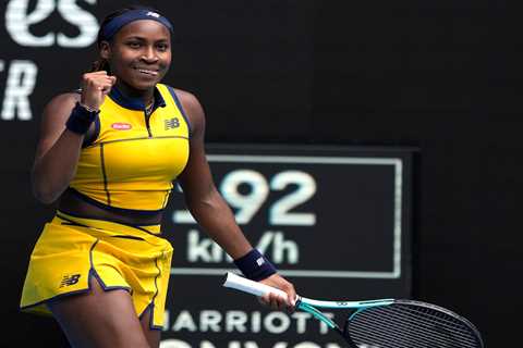 Coco Gauff cruises into Australian Open’s fourth round with straight-set win