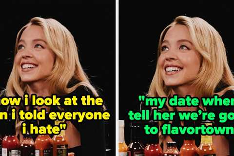 This Sydney Sweeney Moment From Hot Ones Has Become A Meme, And All The Jokes Have Me Cackling