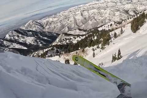 Utah Skier Stuck In Life-Threatening Avalanche, Captures Incident on Helmet Cam