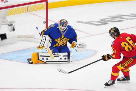 Igor Shesterkin, Vincent Trocheck beat coach Peter Laviolette for NHL-All Star Game win