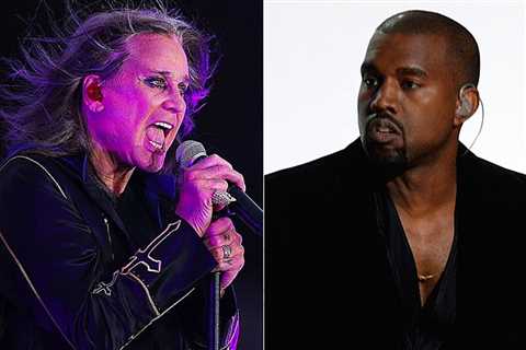 Ozzy Blasts 'Antisemite' Kanye West for Unauthorized Sample
