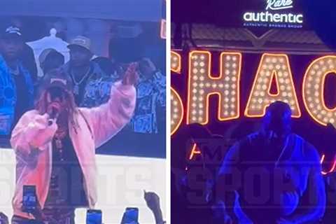 Shaquille O'Neal Throws Annual 'Shaq Fun House' Party Ahead of Super Bowl