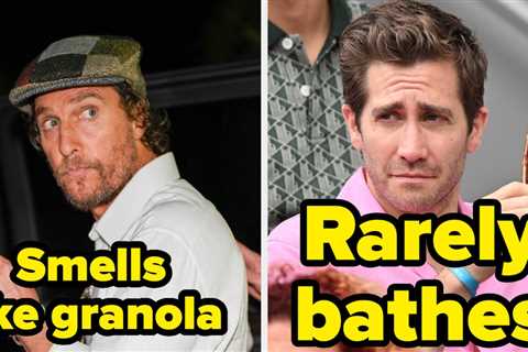 9 Famous Men With Seriously Questionable Hygiene Habits