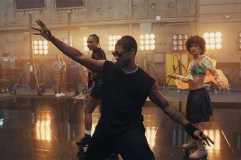 Usher Forgets How to Roller Skate in Uber Eats Super Bowl Ad