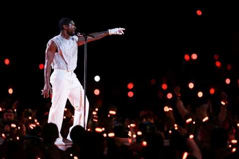 Usher Streams Jump 46% After Super Bowl Performance