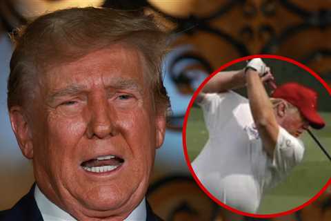 Donald Trump Attacks Portly 'A.I.' Images of Himself on Golf Course