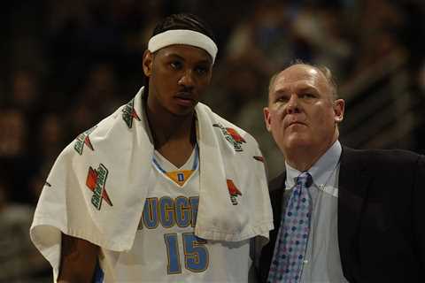 Carmelo Anthony still floored by first George Karl interaction: ‘Going to have issues’