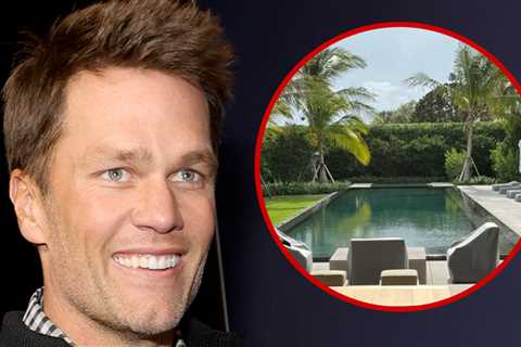 Tom Brady Shows Off New Miami Mansion's Backyard, Luxury Pool