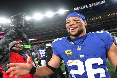 ‘Serious’ suitors emerge for Giants’ Saquon Barkley ahead of NFL free agency