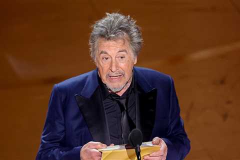 Al Pacino Clarifies Oscars Best Picture Moment, Says Producers to Blame