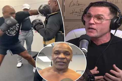Chael Sonnen accuses Mike Tyson of faking training video for Jake Paul fight