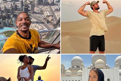 Stars Go Big In Dubai ... Just Dune It!