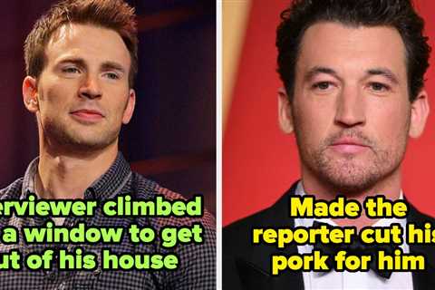 15 Completely Bizarre Celeb Interviews That Will Forever Live In My Head Rent-Free