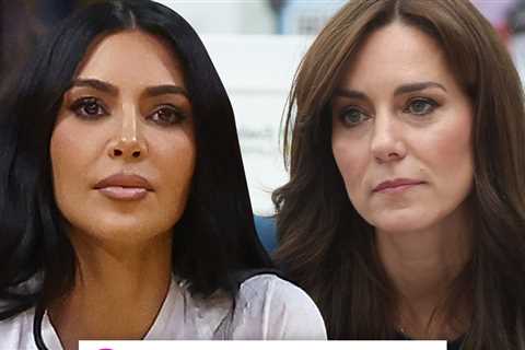 Kim Kardashian Stays Mum on Kate Middleton's Cancer Diagnosis After Joking Online