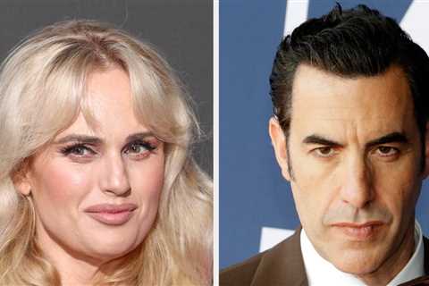 Sacha Baron Cohen Responded To Rebel Wilson's Allegations In Her Memoir