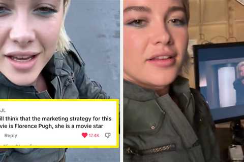 People Are Obsessed With Marvel Letting Florence Pugh Post A Rare Behind-The-Scenes Look At Her..