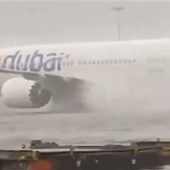 Video Shows Dubai Airport Flooded After Massive Rain Storm