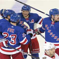 NHL reveals Game 1 playoff start times for Rangers, Islanders