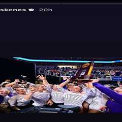 Olivia Dunne’s MLB boyfriend Paul Skenes commemorates LSU gymnastics’ national title with sweet..