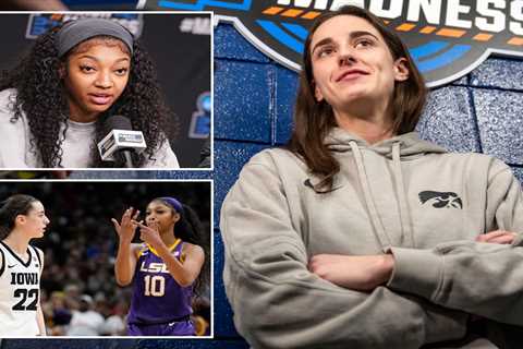 Angel Reese insists there’s no ‘hate’ between her and Caitlin Clark ahead of Elite Eight matchup
