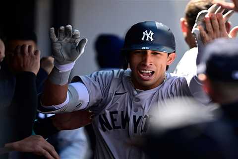 Oswaldo Cabrera returns to lineup with key homer as Yankees start Guardians doubleheader with win