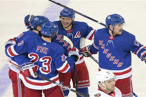 NHL reveals Game 1 playoff start times for Rangers, Islanders