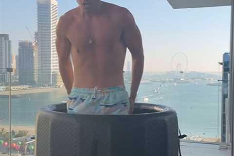 Towie’s James Argent Shows Off Incredible Weight Loss with Ice Bath Abs Reveal
